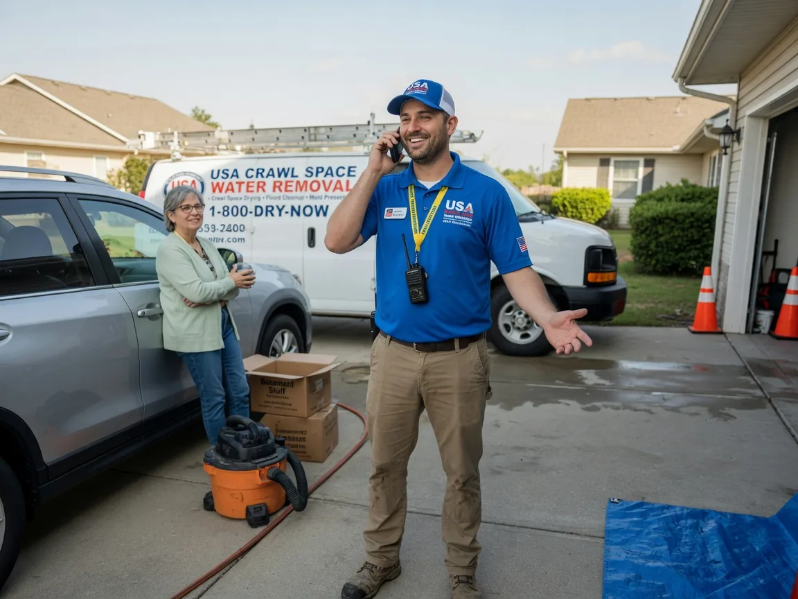 Crawl Space Water Removal Odebolt, IA FAQs